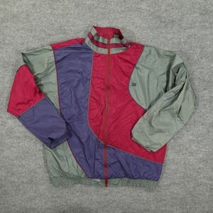 Vintage USA Olympic Team Jacket Mens XL Green Red Windbreaker JCPenney 90s